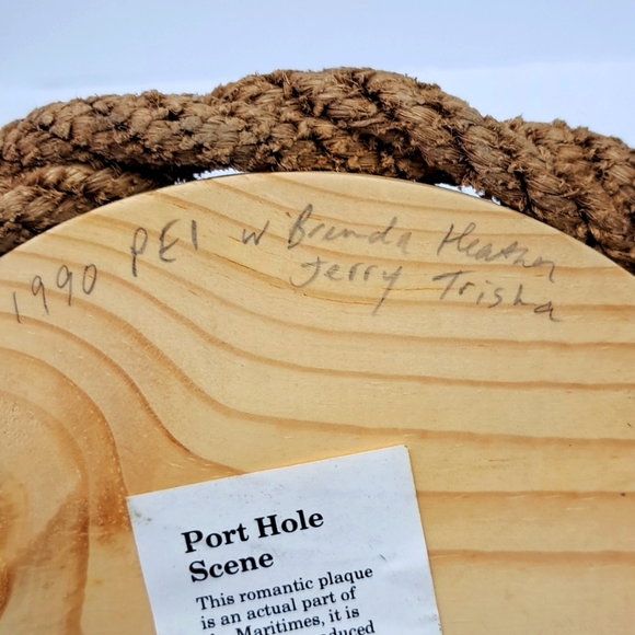 Vintage 1989 PEI Port hole scene - Picture 8 of 9